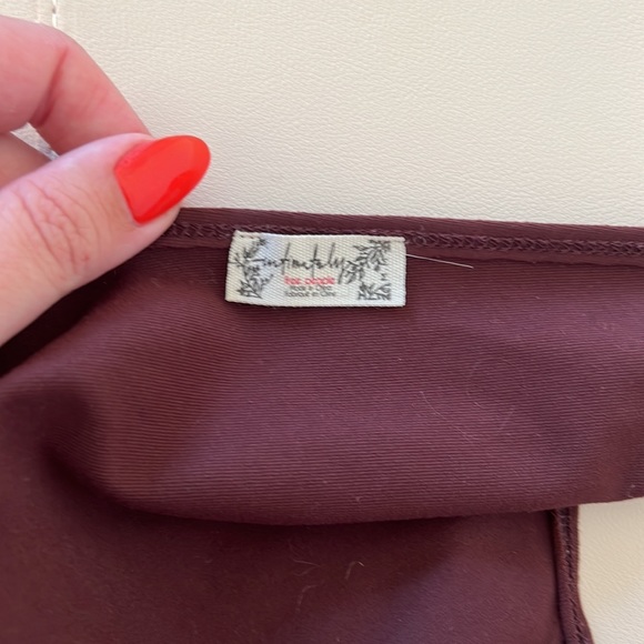 FREE PEOPLE double V bodysuit - Picture 3 of 3